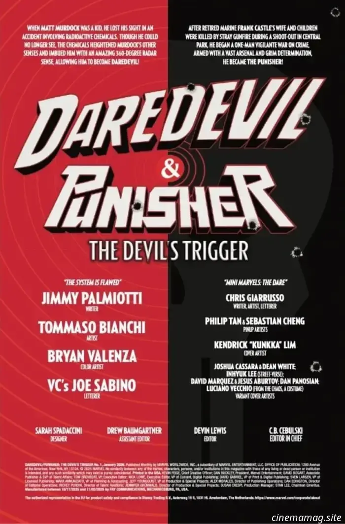Comic Book Teaser – Daredevil/Punisher: The Devil’s Trigger #1