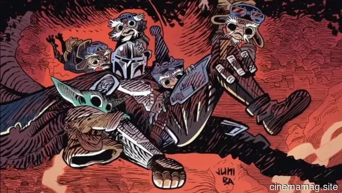 Vista previa del cómic – Star Wars: The Mandalorian y Grogu – Peligro en la oscuridad
