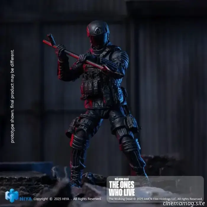 Hiya Toys has revealed the exquisite mini series figure of the CRM Soldier from The Walking Dead: The Ones Who Live.