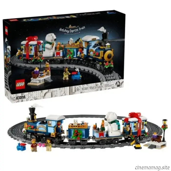 Наборы LEGO Family Christmas Tree и Winter Village Holiday Express Train появятся в октябре