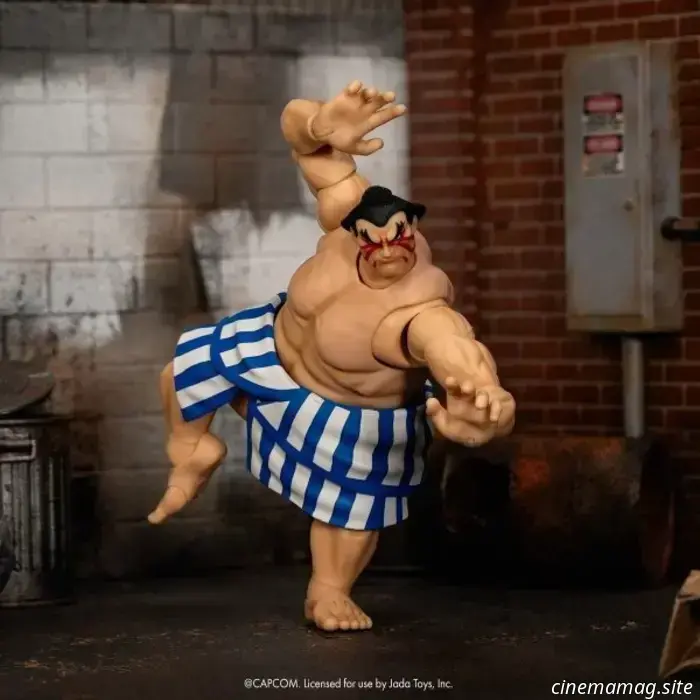 E. Honda se une a la línea de figuras de acción Ultra Street Fighter II de Jada Toys