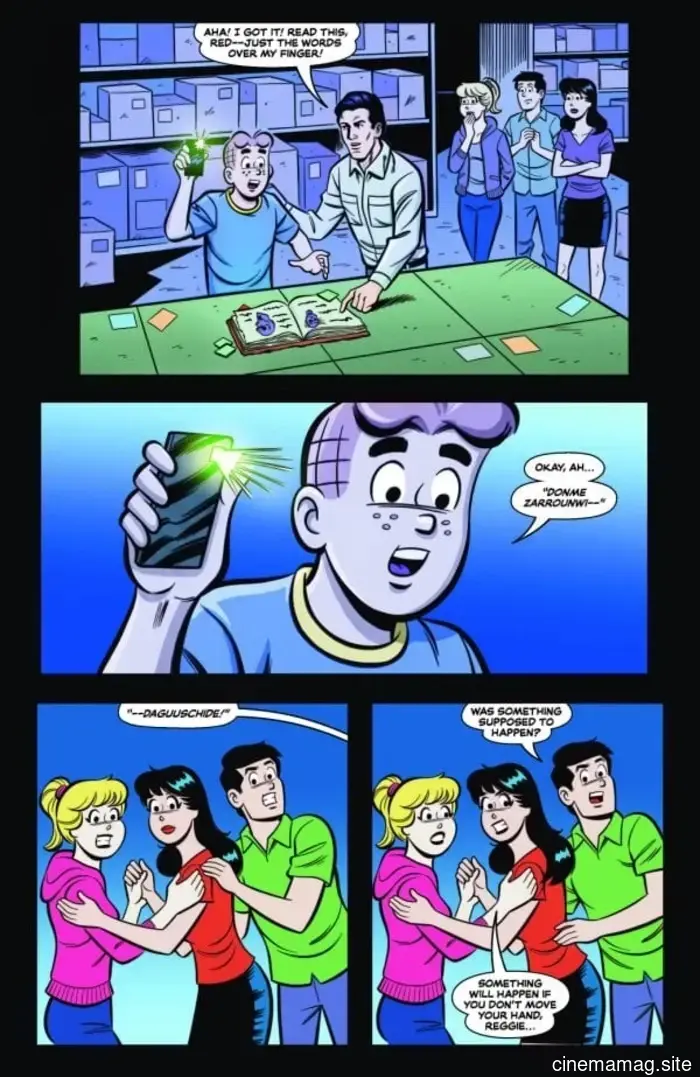 Vista previa del cómic – Archie X Ejército de las Tinieblas #4