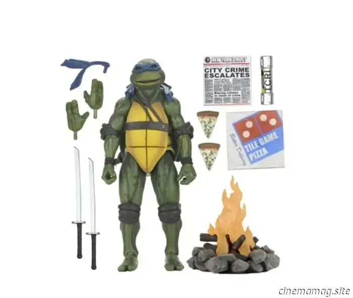 NECA запускает фигурки к 35-й годовщине фильма «Черепашки-ниндзя»