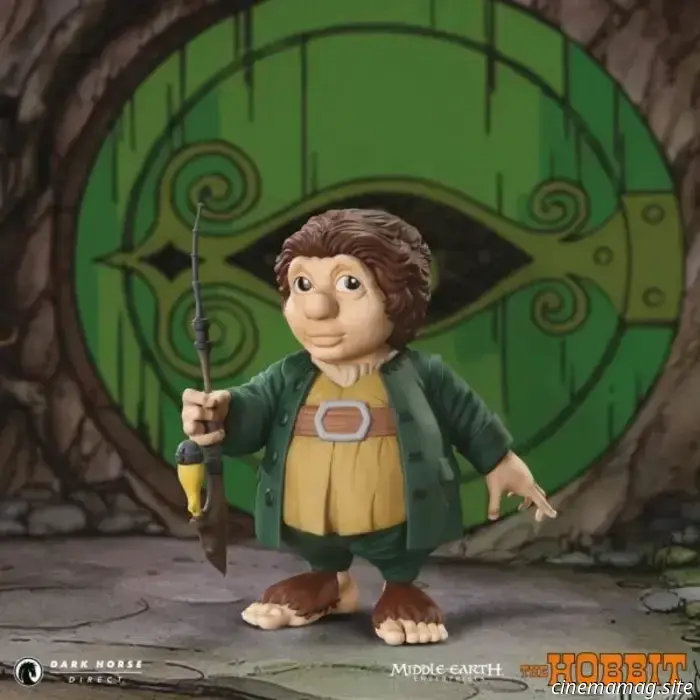 Dark Horse introduces the Vinyl Figures of The Hobbit: Bilbo Baggins and Gollum.