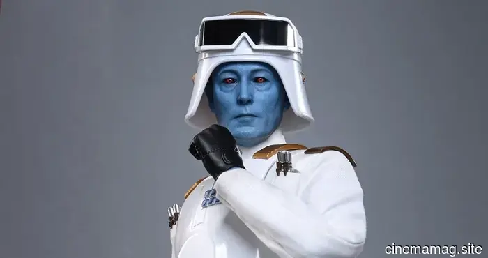 Grand Admiral Thrawn wears Imperial Armor in Hot Toys' newest sixth scale figure from Star Wars.