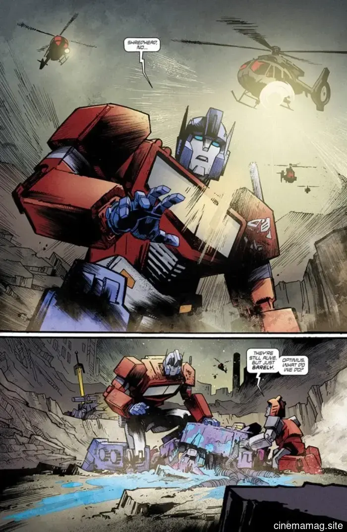 Comic Book Sneak Peek – Transformers #35