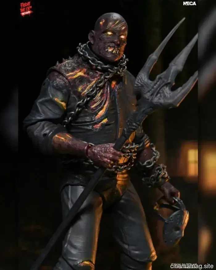 Пятница, 13-е: Ultimate Savini Jason фигурка действия из игры, выпущенная NECA