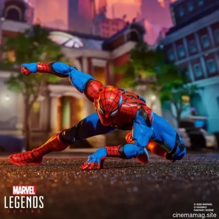 Hasbro brings the Marvel Legends Series to life with Moon Knight, Jeff the Land Shark, Venom, Spider-Man, and Luna Snow from Marvel Rivals.