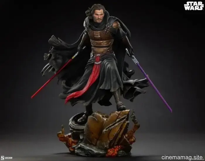 Darth Revan se une a la colección de Star Wars de Sideshow con la figura de formato premium.