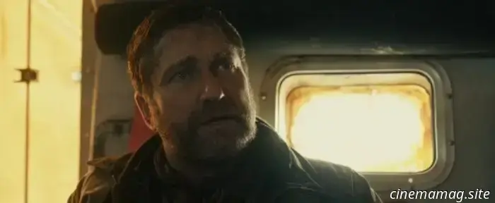 Gerard Butler e Morena Baccarin continuano la loro lotta per la sopravvivenza nel trailer di Greenland 2: Migration.