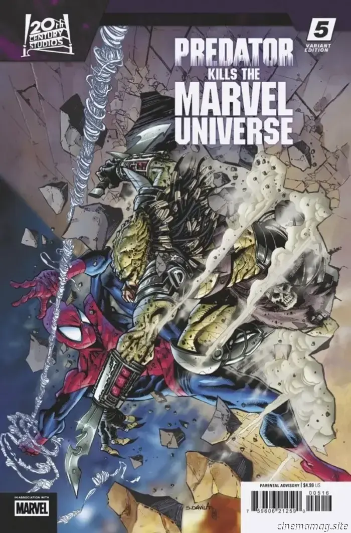 Avance del cómic – Predator mata al Universo Marvel n.º 5