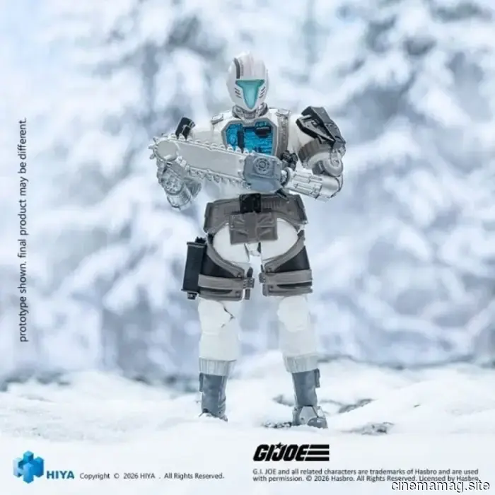 Arctic B.A.T. se une a la colección de figuras de acción G.I. Joe Exquisite Mini Series de Hiya Toys.