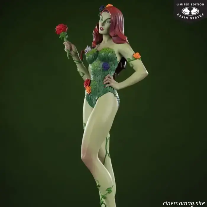 Poison Ivy becomes a part of the DC Cover Girls collection with the latest collectible statue from McFarlane Toys' DC Direct line.