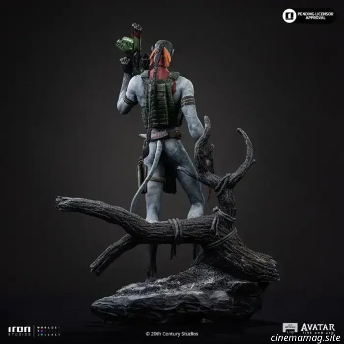 Аватар: Огонь и Пепел — коллекционные статуэтки Майлза Куарича и Варанга представлены Iron Studios.