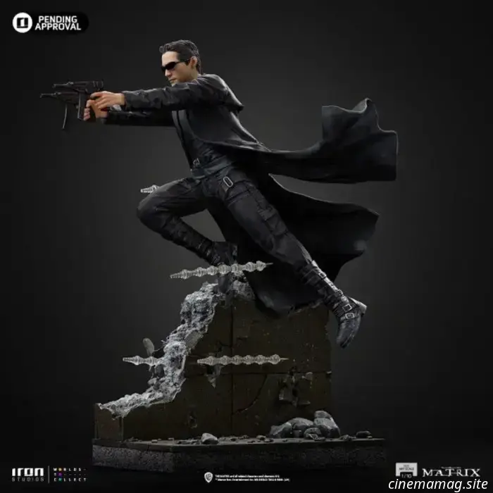 Entra nella Matrix con la statua da collezione di Neo di Iron Studios