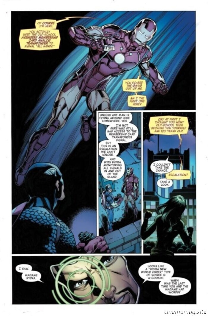 Превью комикса – Мстители №34 (он же Мстители №800)