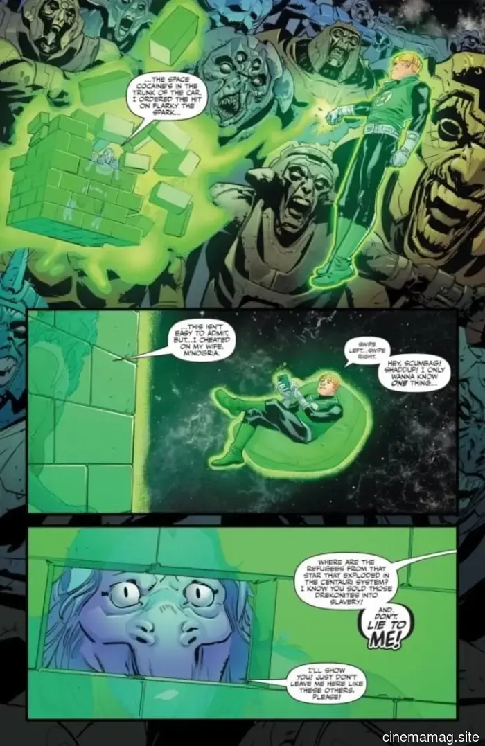 Vista previa del cómic – Cuentos del Cuerpo de Linternas Verdes: Guy Gardner #1