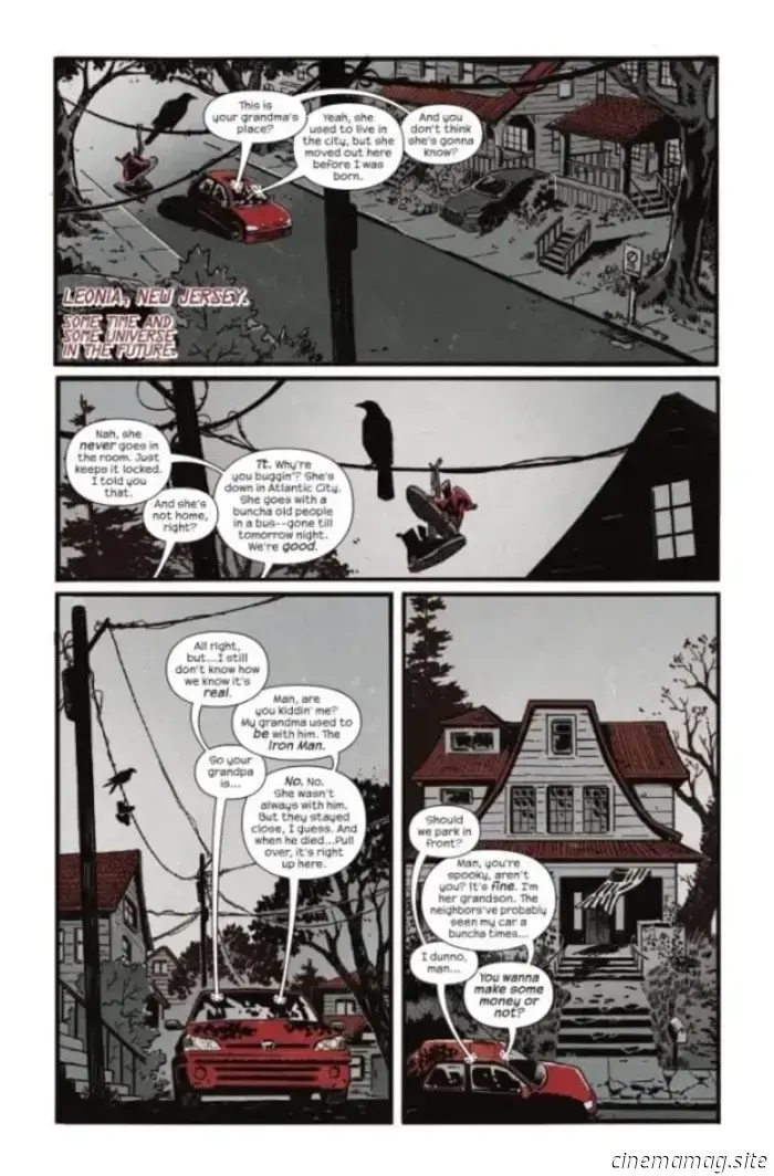 Comic Book Sneak Peek – Marvel: Black, White & Blood and Guts #1