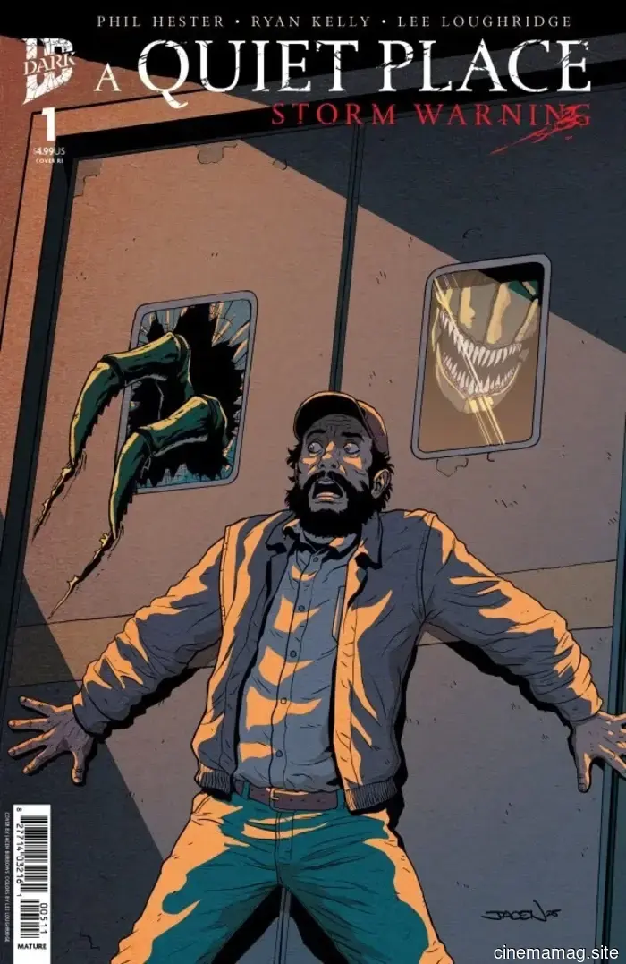 A Quiet Place is making its way into comic books with a preview of A Quiet Place: Storm Warning #1.