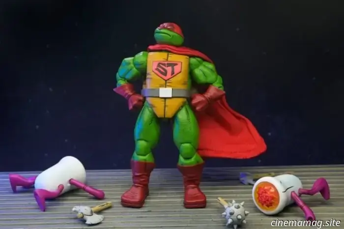 NECA rivela nuove action figure ispirate ai fumetti Teenage Mutant Ninja Turtles