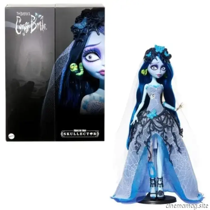 Mattel lancia la bambola Monster High Skullector x La sposa cadavere Emily