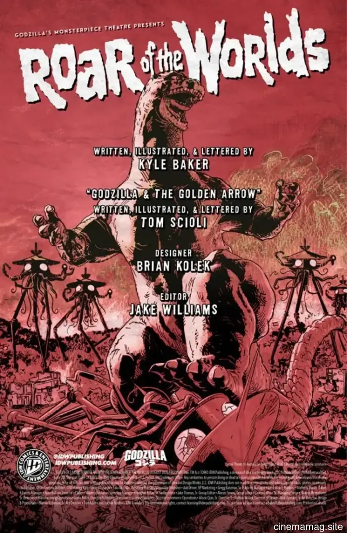 Anteprima Fumetto – Il Teatro dei Mostri di Godzilla Presenta: Il Ruggito dei Mondi #1