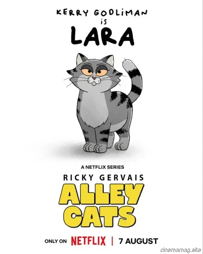Incontra i felini con la bocca sporca di Alley Cats, l'animazione di Ricky Gervais, con trailer e manifesti.