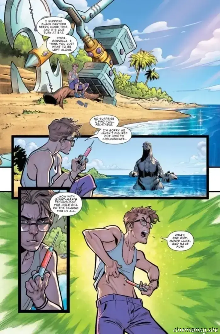 Anteprima del fumetto – Godzilla distrugge l'Universo Marvel n. 4