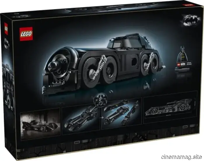El set del Batmóvil de LEGO Batman Regresa llegará en septiembre.