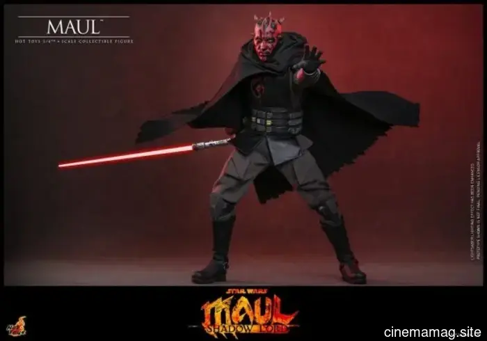 Hot Toys has revealed a sixth scale figure of Maul from Star Wars: Maul – Shadow Lord.