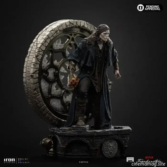 Iron Studios da vida a la criatura de Jacob Elordi con una estatua coleccionable del Monstruo de Frankenstein.