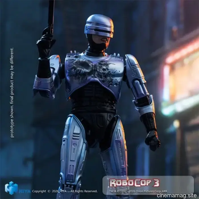 Hiya Toys introduces the RoboCop 3 Exquisite Super Series action figure.