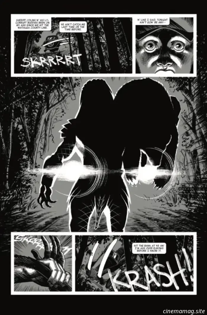 Comic Book Sneak Peek – Predator: Black, White & Blood #4