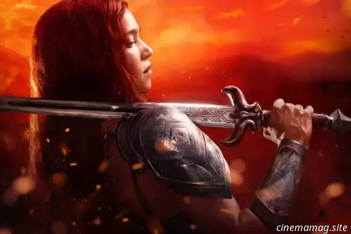 The long-awaited reboot of the Red Sonja movie has received a new image and an R-rating.
