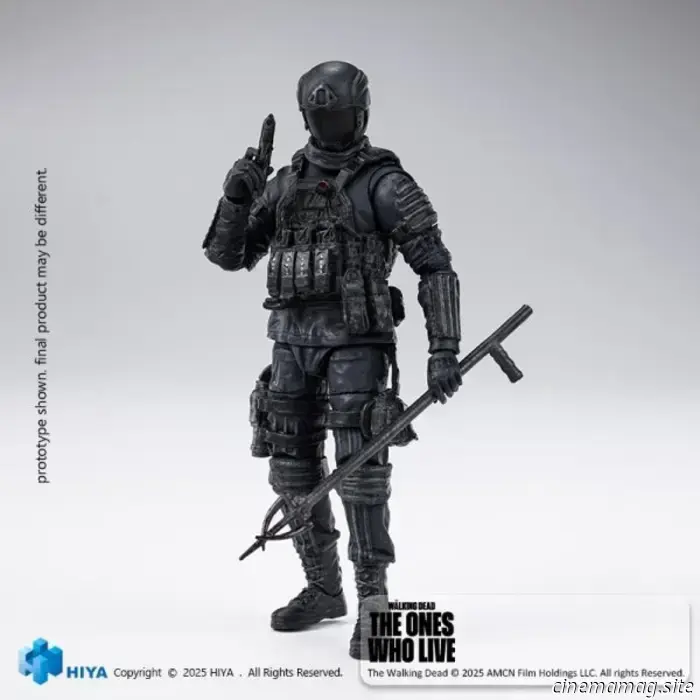 Hiya Toys has revealed the exquisite mini series figure of the CRM Soldier from The Walking Dead: The Ones Who Live.