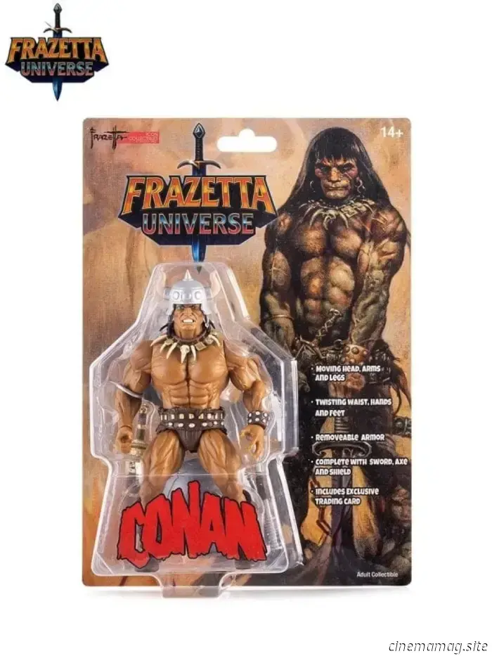 John Carter de Marte, Conan el Bárbaro y Death Dealer lanzan una línea de figuras de acción de estilo retro del Universo Frazetta