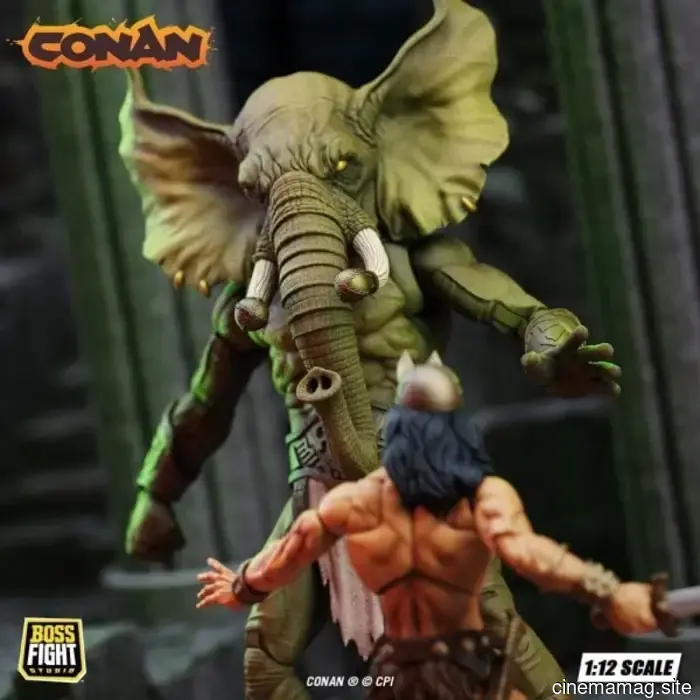 Эпические H.A.C.K.S. Фигурки в действии Young Conan и Yag-Kosha в упаковке из 2 штук, выпущенные Boss Fight Studio