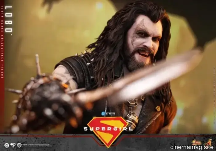Lobo adds to Hot Toys' Supergirl movie collection with a sixth-scale action figure.