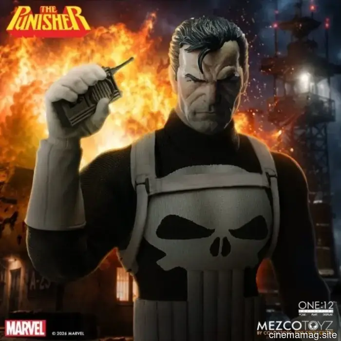 El Castigador se une al One:12 Collective con una nueva figura de acción de Mezco Toyz.