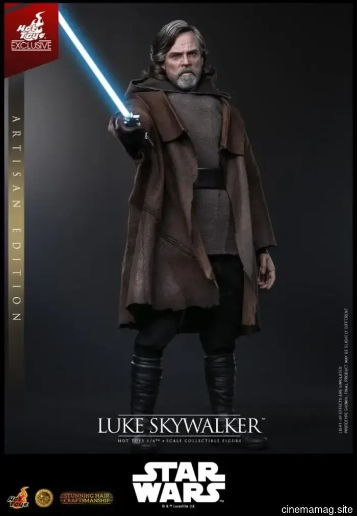 Hot Toys revela la figura de sexta escala Artisan Edition de Luke Skywalker de Star Wars: Los Últimos Jedi.