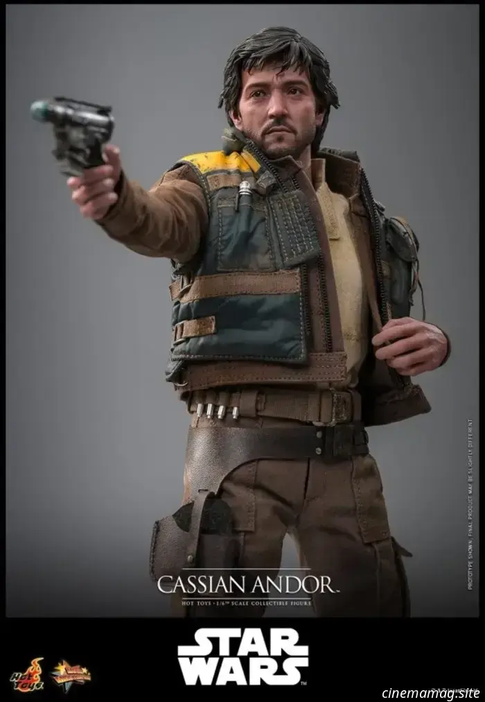 Hot Toys introduces new sixth scale action figures of Cassian Andor and K-2SO from Star Wars.