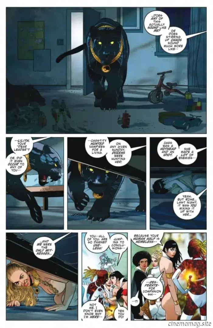 La travesía de Vampirella hacia la locura continúa en la vista previa del número 4 de Vampirella