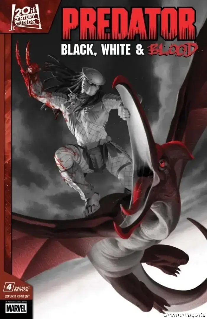 Comic Book Sneak Peek – Predator: Black, White & Blood #4