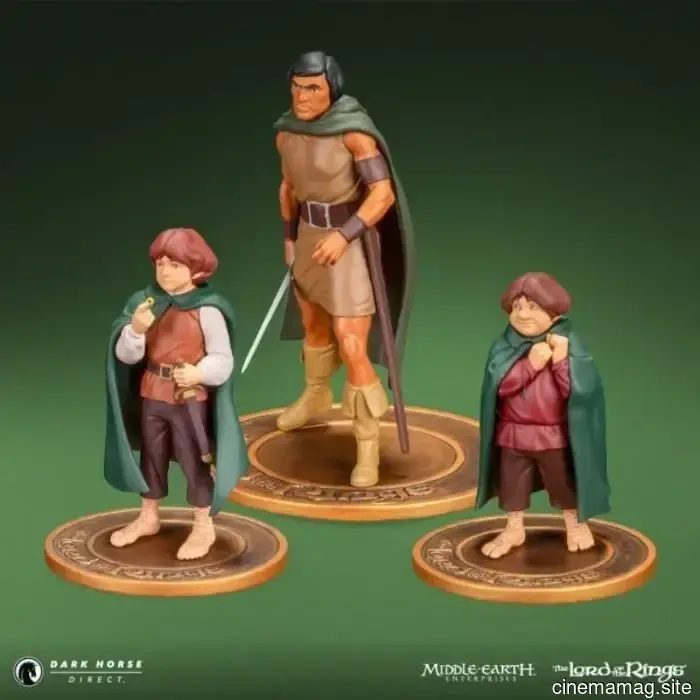 Набор фигурок анимационного фильма «Властелин колец» представлен компанией Dark Horse