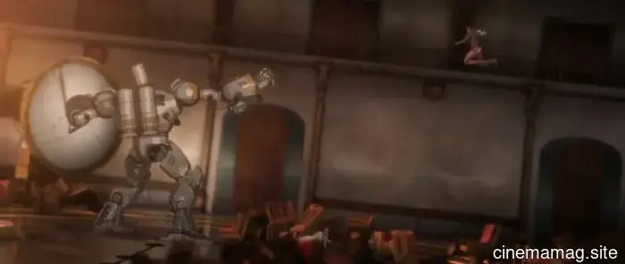 Netflix svela la serie anime Steampunk Western Bass X Machina con trailer e immagini