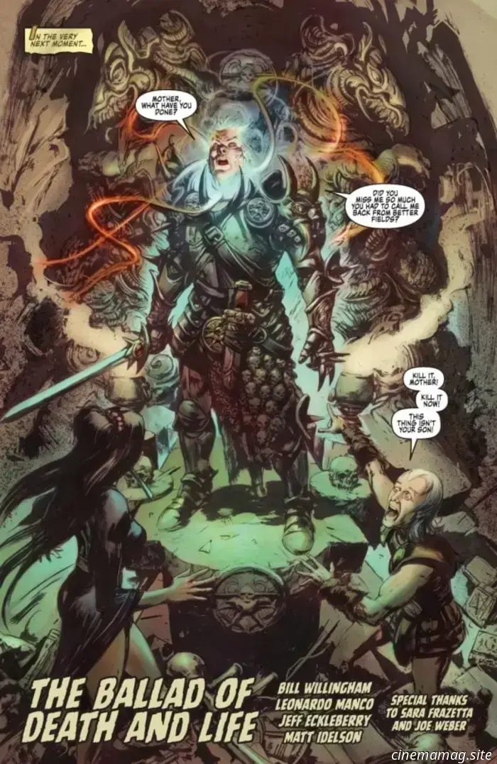 Anteprima del fumetto – Fuoco e Ghiaccio n. 4