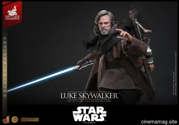 Hot Toys revela la figura de sexta escala Artisan Edition de Luke Skywalker de Star Wars: Los Últimos Jedi.