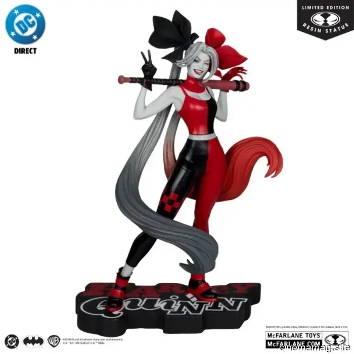 Lord Joker e Harley Quinn statue da collezione DC Direct svelate da McFarlane Toys