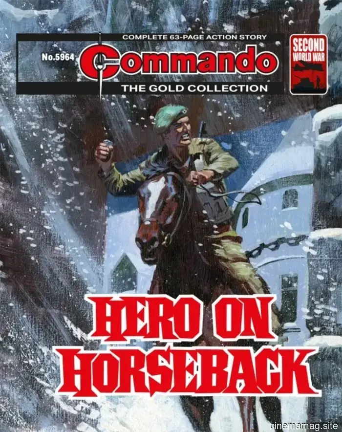 New Commando comics offer additional wartime thrills for readers.