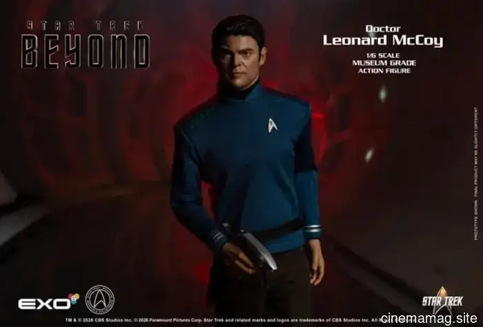 EXO-6 has unveiled the sixth scale figure of Dr. Leonard “Bones” McCoy from Star Trek Beyond.